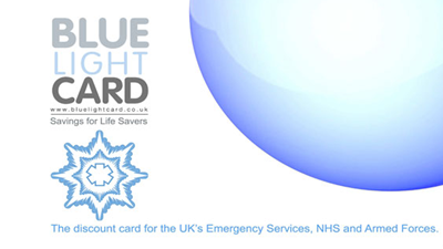 Blue Light Card Holders: